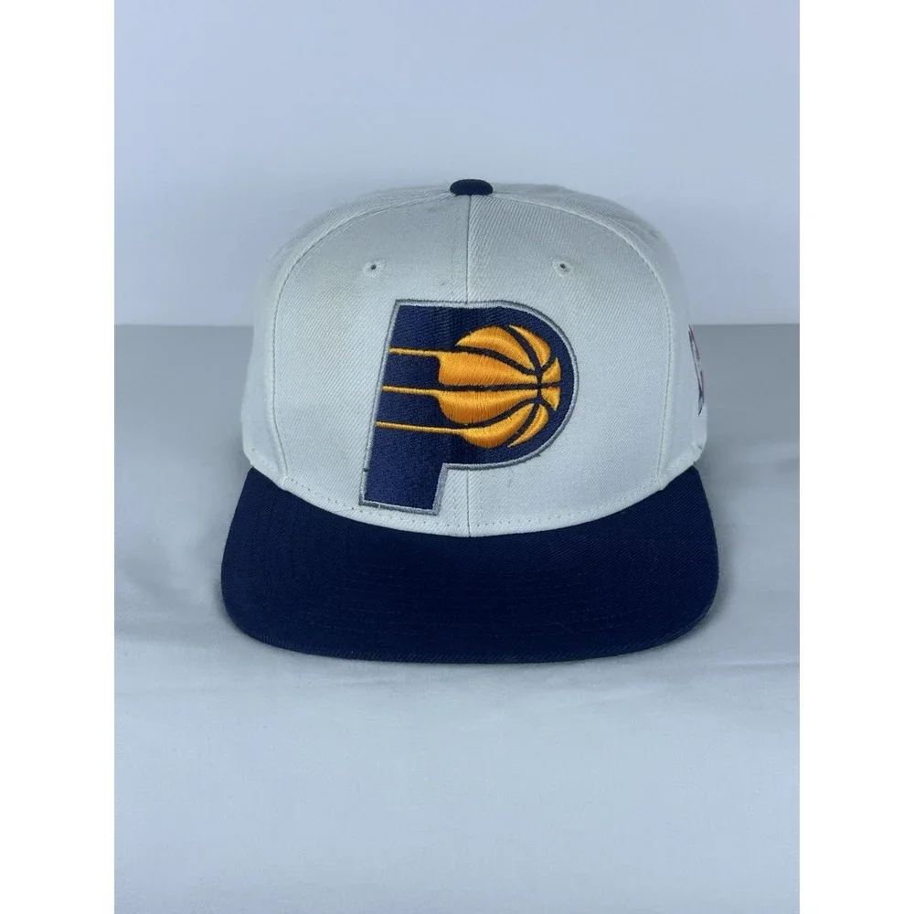 Indiana Pacers Mitchell & Ness SnapBack Hat Cap NBA Genuine Reggie Miller *Read*